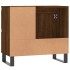 Armario de baño madera contrachapada marrón roble 65x33x60