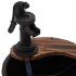 Fuente de agua con bomba madera maciza de abeto 28x28x34,5