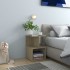 Mesitas de noche 2 uds contrachapada roble Sonoma 35x35x55