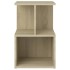 Mesitas de noche 2 uds contrachapada roble Sonoma 35x35x55