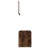 Set de muebles baño 2 pzas madera contrachapada roble