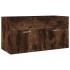 Set de muebles baño 2 pzas madera contrachapada roble