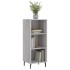 Aparador de madera de ingeniería gris Sonoma 34,5x32,5x90