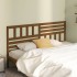 Cabecero de cama madera maciza de pino marrón miel 186x4x100