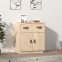 Aparador de madera maciza de pino 65,5x40x75