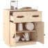 Aparador de madera maciza de pino 65,5x40x75