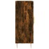 Aparador de madera de ingeniería roble ahumado 69,5x34x90