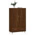 Aparador alto madera de ingeniería roble marrón 69,5x31x115