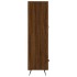 Aparador alto madera de ingeniería roble marrón 69,5x31x115