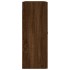 Armario de pared marrón roble 69,5x34x90