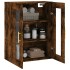 Armario de pared roble ahumado 69,5x34x90