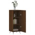 Aparador madera de ingeniería marrón roble 34,5x34x90