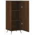 Aparador madera de ingeniería marrón roble 34,5x34x90