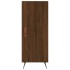 Aparador madera de ingeniería marrón roble 34,5x34x90