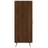 Aparador madera de ingeniería marrón roble 34,5x34x90