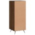 Aparador madera de ingeniería marrón roble 34,5x34x90
