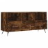 Mueble de TV madera de ingeniería roble ahumado 102x36x50