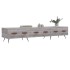 Mueble de TV madera de ingeniería gris Sonoma 150x36x30