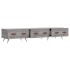Mueble de TV madera de ingeniería gris Sonoma 150x36x30