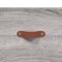 Mueble de TV madera de ingeniería gris Sonoma 150x36x30