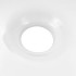 Lavabo de cerámica triangular blanco 645x455x115