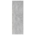 Mueble para TV madera contrachapada gris hormigón 30,5x30x90