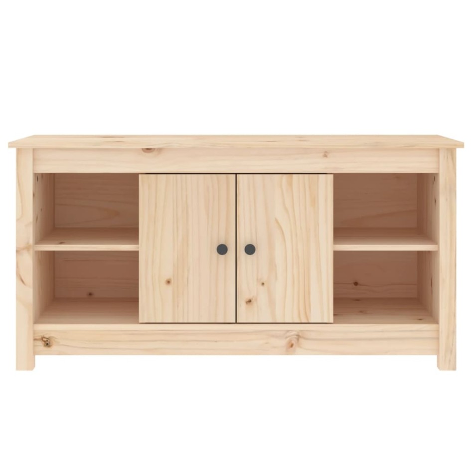 Mueble de TV de madera maciza de pino 103x36,5x52