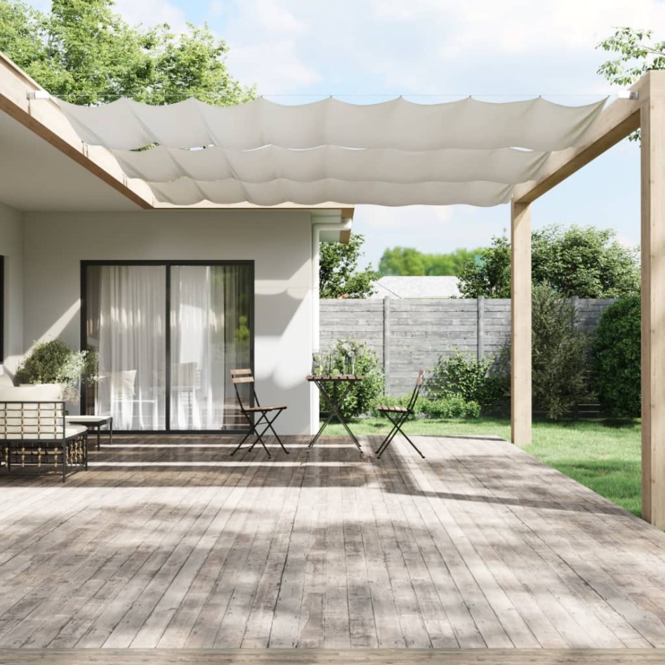 Toldo vertical blanco 180x1000 cm tela