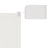 Toldo vertical blanco 180x1000 cm tela