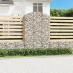 Cesta gaviones forma arco hierro galvanizado 150x50x220/240 cm