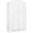 Cesta gaviones forma arco hierro galvanizado 150x50x220/240