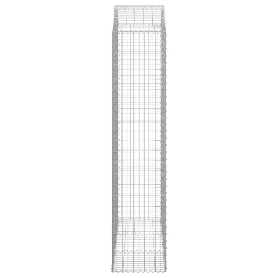 Cesta gaviones forma arco hierro galvanizado 150x50x220/240