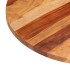 Tablero de mesa redonda madera maciza de acacia 25-27 mm 70