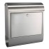 HI Buzón de acero inoxidable 38x12x42,5