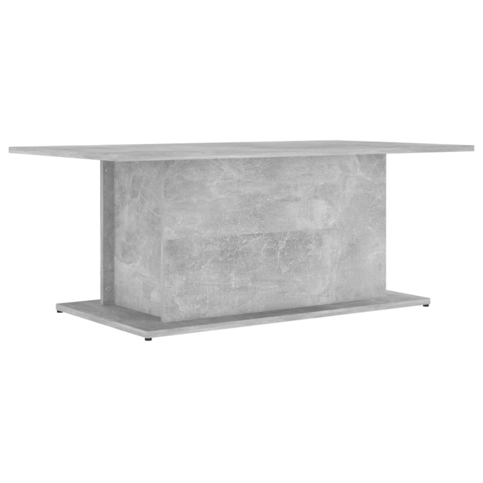 Mesa de centro madera ingeniería gris hormigón 102x55,5x40