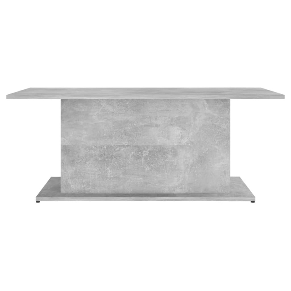 Mesa de centro madera ingeniería gris hormigón 102x55,5x40