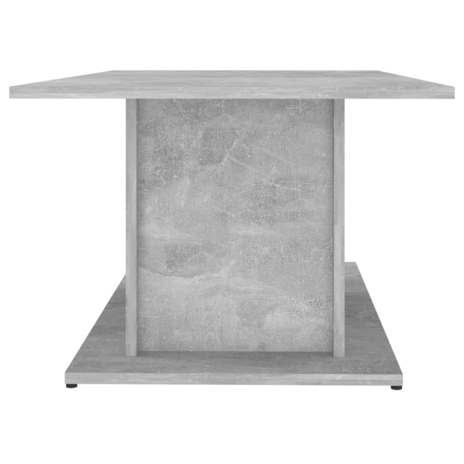 Mesa de centro madera ingeniería gris hormigón 102x55,5x40