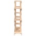 Soporte para plantas madera maciza de pino 104,5x25x109,5