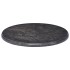 Tablero para mesa mármol negro Ø50x2,5