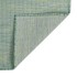 Alfombra de exterior de tejido plano turquesa 160x230
