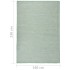 Alfombra de exterior de tejido plano turquesa 160x230