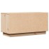 Mueble de TV de madera maciza de pino 80x34x40