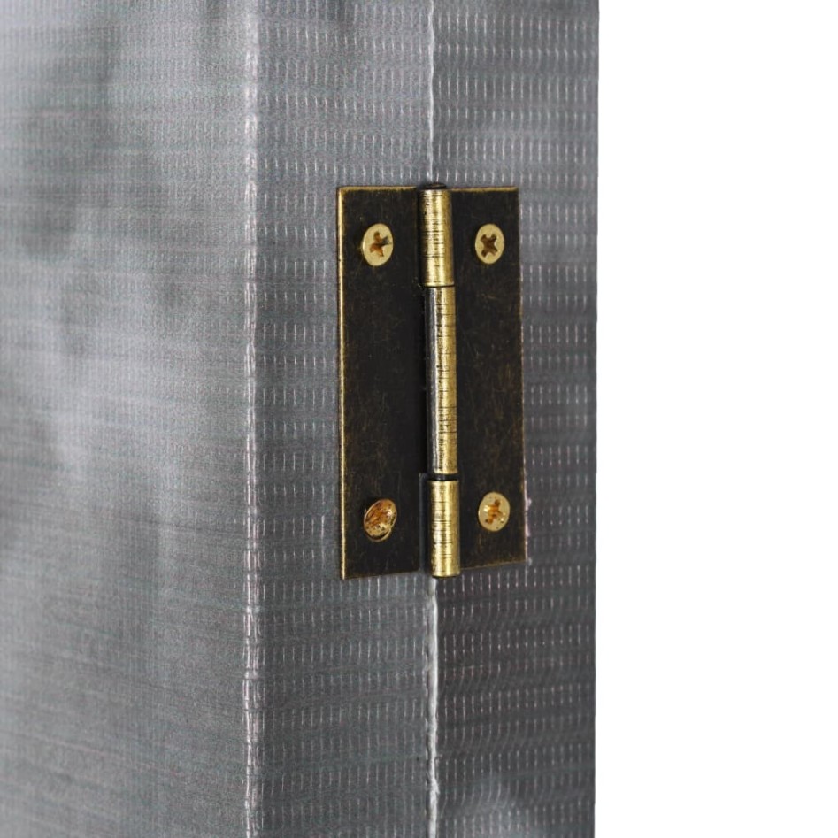 Biombo divisor plegable 160x170 cm bus Londres blanco y