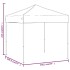 Carpa para fiestas plegable gris taupe 2x2