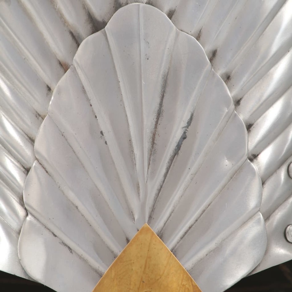 Réplica de casco de caballero medieval fantasía LARP acero