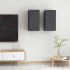 Muebles para TV 2 uds madera contrachapada gris 30,5x30x60