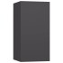 Muebles para TV 2 uds madera contrachapada gris 30,5x30x60