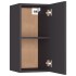 Muebles para TV 2 uds madera contrachapada gris 30,5x30x60