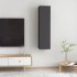 Muebles para TV 2 uds madera contrachapada gris 30,5x30x60
