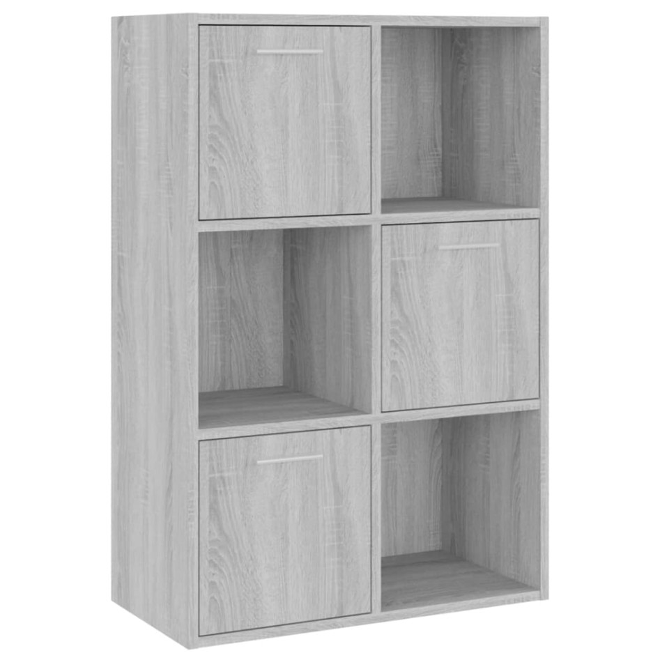 Mueble de almacenaje gris Sonoma 60x29,5x90